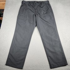 5.11 Tactical Pants Mens 38x32 Gray Chino Ripstop Fast Tac 74461 Outdoors
