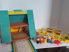 Vintage Price Little People Play Family A-FRAME HOUSE #990 Accessories Mix Lot