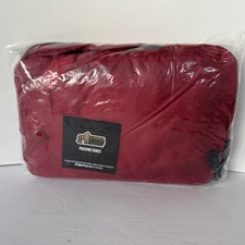 GORILLA GRIP 6 Set Packing Cubes, Travel Essentials for Suitcase, Mesh Red, New