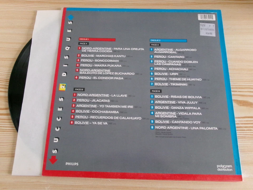 33t Los Incas , double disque TBE - Photo 2/4