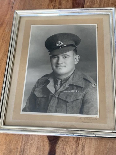 10x8 Royal Military Police Officer Post WW2 Possible Link To Cyprus Or Hong Kong