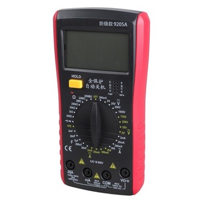 Digital Multimeter For Voltages Current Measurement High Accuracy Backlit