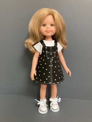 Paola Reina 13 inches  doll clothes with shoes, dress, t-shirt and sneakers.