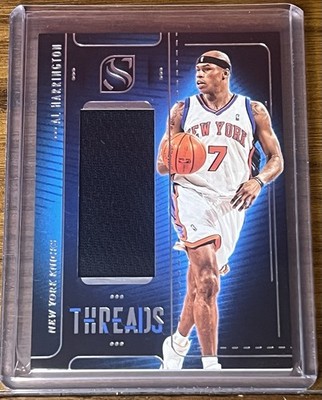 AL HARRINGTON 2024-25 SILHOUETTE THREADS GAME USED PATCH #THR-HRG KNICKS Q5781