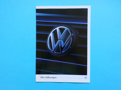 Brochure - VW Polo, Golf III / VR6 / Variant / Convertible, Vento, Passat and Corrado