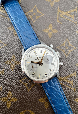 Zenith Chronograph Kaliber 146 D Stahlgehäuse Swiss Made