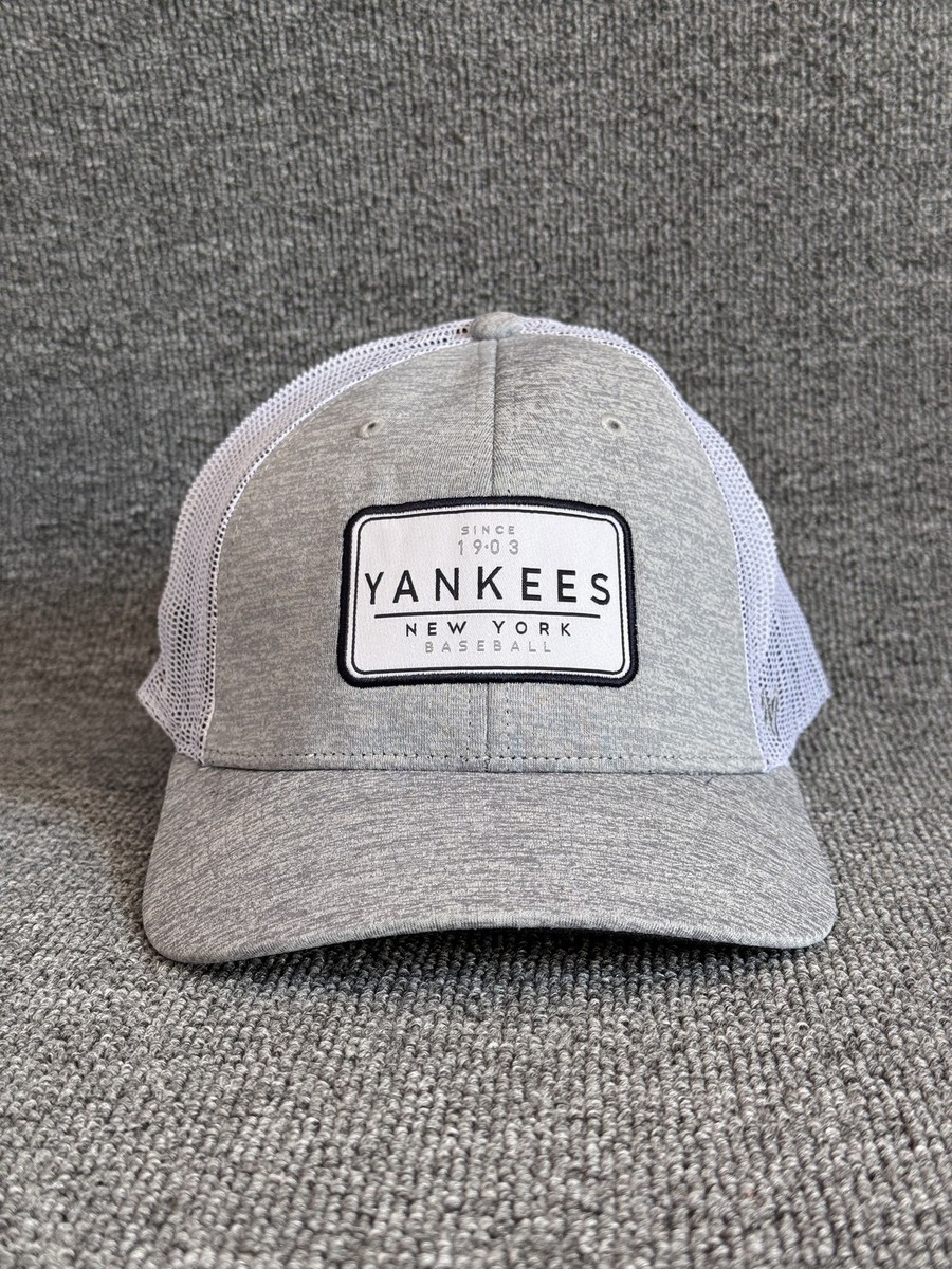'47 Brand New York Yankees Trucker Snapback Gray Mesh Back One Size Hat