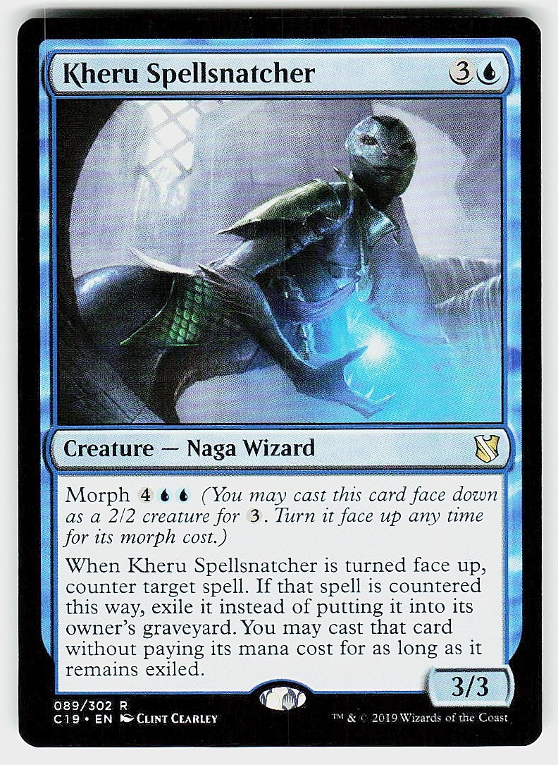 Kheru Spellsnatcher Commander 2019 89 NM
