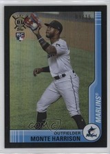 2021 Topps Big League Veterans & Rookies Black Foil /15 Monte Harrison #74 01l2