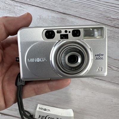 Minolta Vectis 300L 24-70mm Zoom Compact Film APS Camera Film