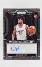 RJ Nembhard - Penmanship - 2021-22 Prizm Basketball Miami Heat