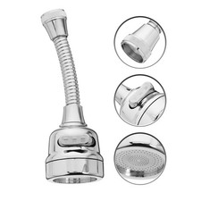 Universal Connector Faucet Extender With 3 Adjustable Hose Lengths For Kitchen