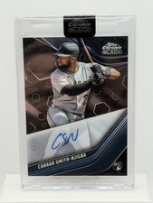 2023 Topps Chrome Black Canaan Smith-Njigba Rookie Auto Pirates Sealed Mint 💎🔥