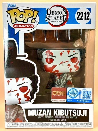 Muzan Kibutsuji Funko Pop Megacon Stickered Demon Slayer Anime