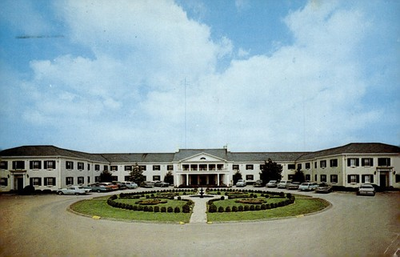 #ad 1962 Campbell House Hotel Lexington Kentucky Mid Century Chrome Postcard $3.73