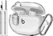 Compatible with Beats Studio Buds/Studio Buds Plus Case Cover Clear 2021/2023