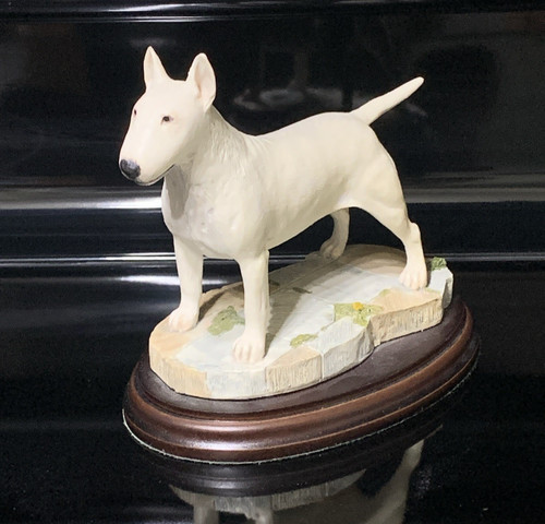 Naturecraft Bull Terrier Figurine Best of Breed Standing Stance