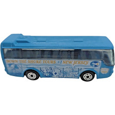 Matchbox Ikarus Down the Shore Tours Coach Bus with New Jersey License Plate
