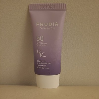 Blueberry Hydrating Air Fit Sunscreen SPF 50 PA++×+ Korean Skincare Moisturiz...