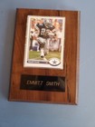 2-EMMITT SMITH PLAQUE WITH CARD — photo 3