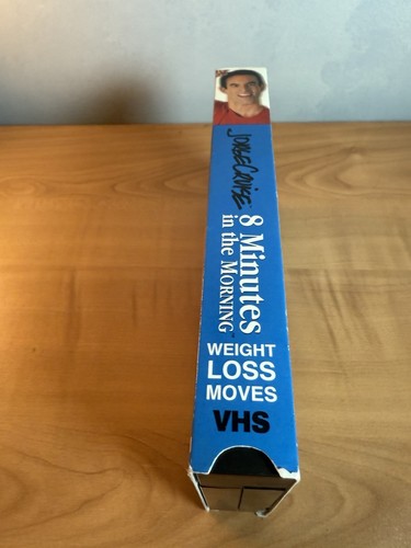 Jorge Cruise VHS Exercise Video 8 Minutes In The Morning Vintage - Picture 2 of 6