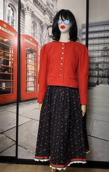 Women Fred Perry Jacket Red
