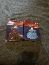 Vintage Safety Pin Birthstone Angel Bead Kits Lot 2 February December