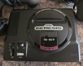 Sega Genesis Mini Classic Console MK-16000 Tested Good Condition 