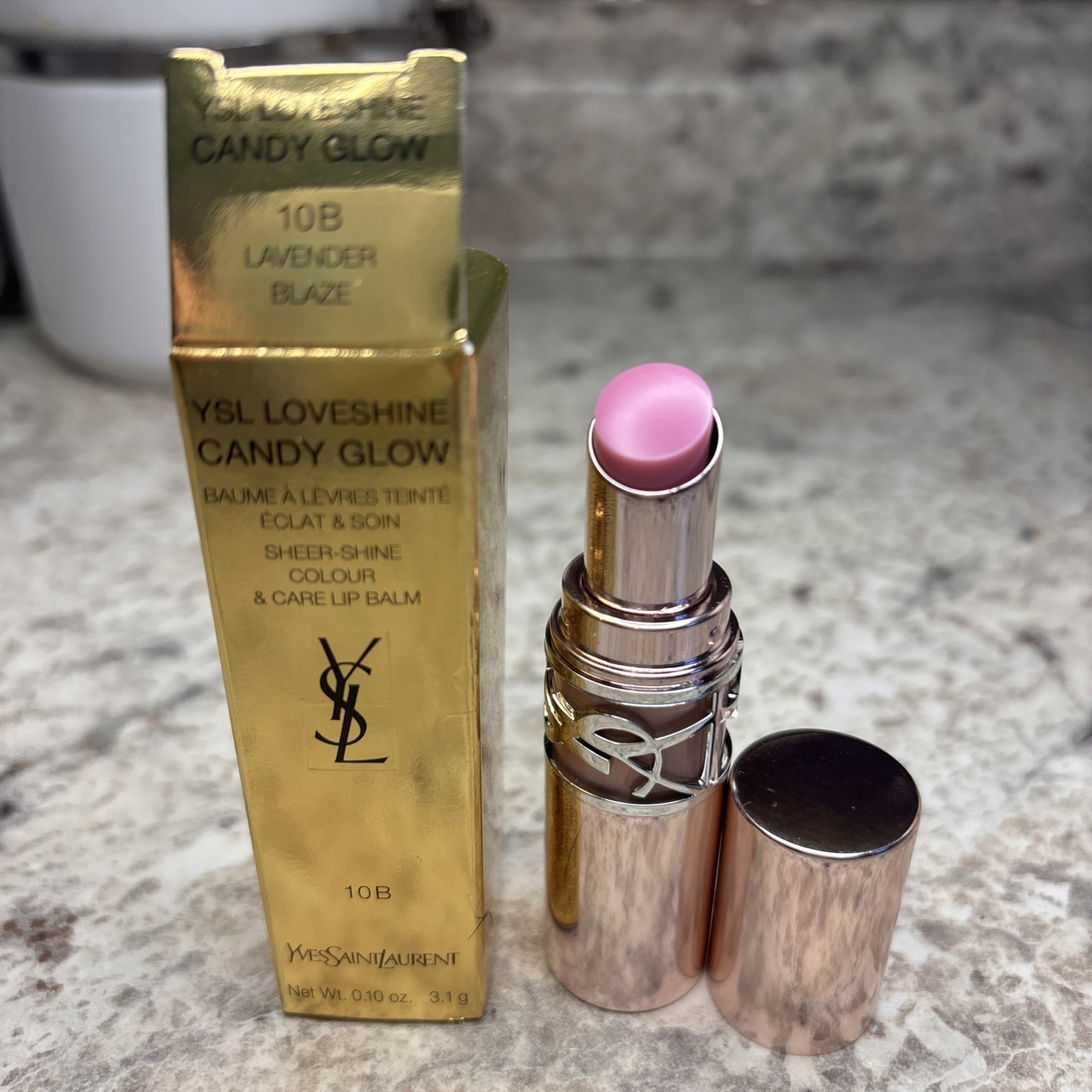 Loveshine Candy Glow Lip Balm - 44B Nude Lavalliere by Yves Saint Laurent