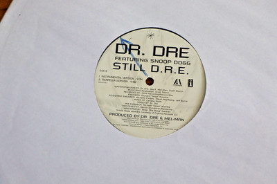 12'' VINYL RECORD DR. DRE FEATURING SNOOP DOGG STILL D.R.E.