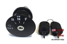 Ignition Key Switch  Keys for 48V RXV EZGO Electric Golf Cart Years 2008  Up