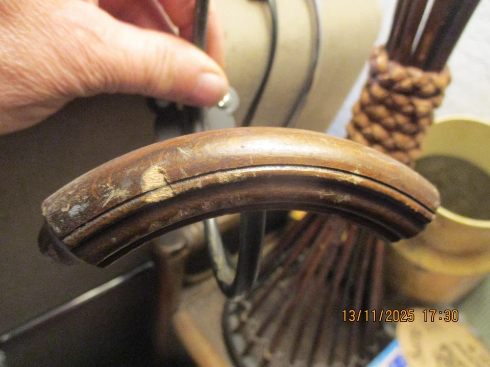 1 Porte Manteau Bois Fer fin XIXe de Hall d'entrée Bistrot Bar - Photo 4/4