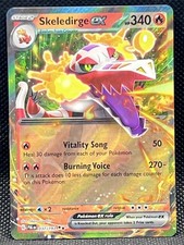 Pokémon TCG Skeledirge Ex 37/193 Paldea Evolved