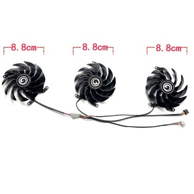 Graphic Card Cooling Fan for GALAXY RTX3060ti 3070 3070ti 3080 3080ti 3090 GAMER