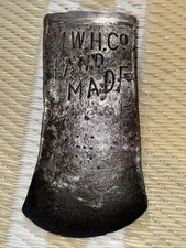 M.W.H. Co Marshall Wells Hardware Hand Made Single Bit Axe 3lbs 1 Oz