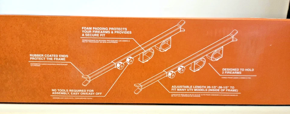 PORTADOR DE ARMAS DE CAZA KOLPIN OVERHEAD para RTV UTV 20078 - ¡¡NUEVO!!! Foto 3 de 4