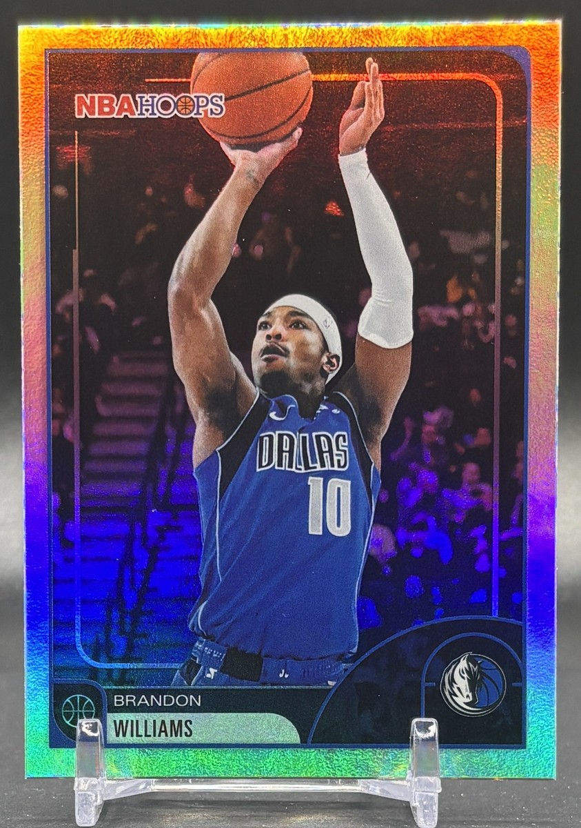 2025-26 Topps NBA Hoops #15 Brandon Williams Dallas Mavericks | eBay