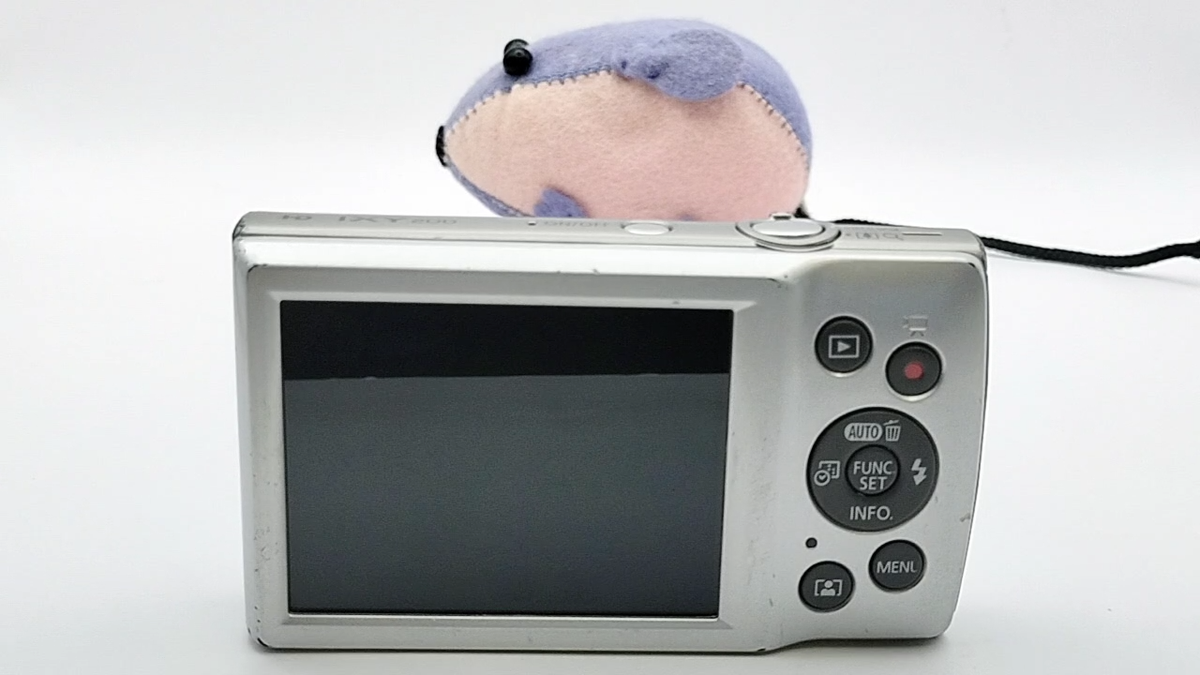 Canon IXY 200 PowerShot ELPH 185 Silver Compact Digital