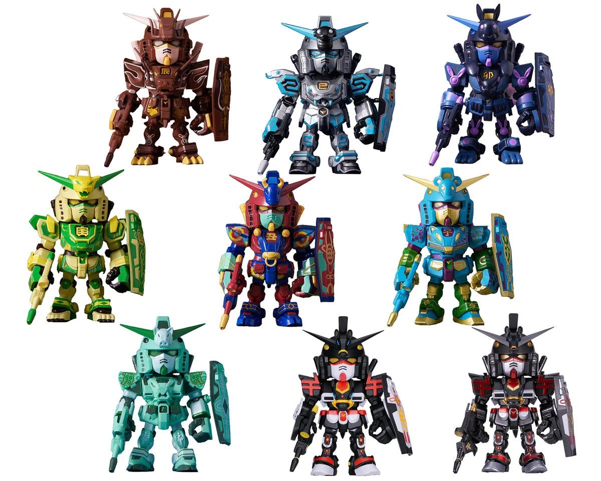 Bandai BNESH QMSV Mini Chinese Zodiac Gundam Ver. 2026 - 1 Random