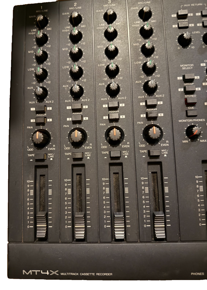 YAMAHA MT4X Multitrack Cassette Tape Recorder 4-Track AC100V Used from ...