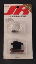 JR 241 Sub Micro Servo - New In Package - RC Model Vehicle - Radio Control