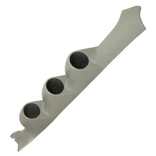 GlowShift Gray Triple Gauge 52mm Pillar Pod for 2002-2006 Subaru Impreza WRX RHD