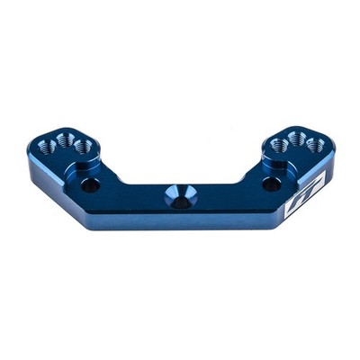 Team Associated RC10B6.3 FT Rear Ballstud Mount +2mm, Blue / AE91888