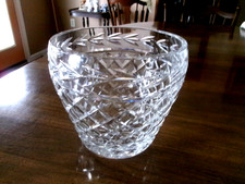WATERFORD CRYSTAL GLANDORE 6" ICE BUCKET - 6 1/2" Wide