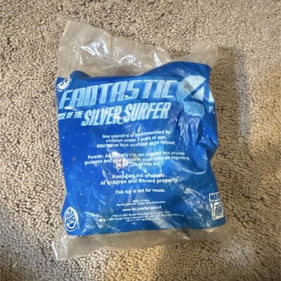 Burger King Fantastic Four Rise of the Silver Surfer Toy 2007 Sealed Bag