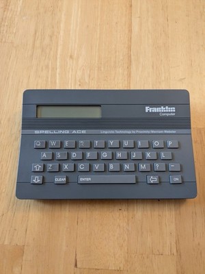 Vintage Franklin Computer Spelling Ace Model SA-98 Tested/Works