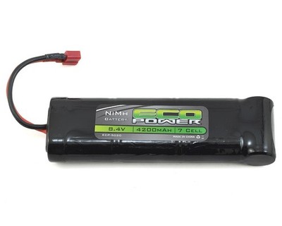 EcoPower NiMH Stick Akku 4200mAh 8.4V mit T-Style Stecker ECP-5020 