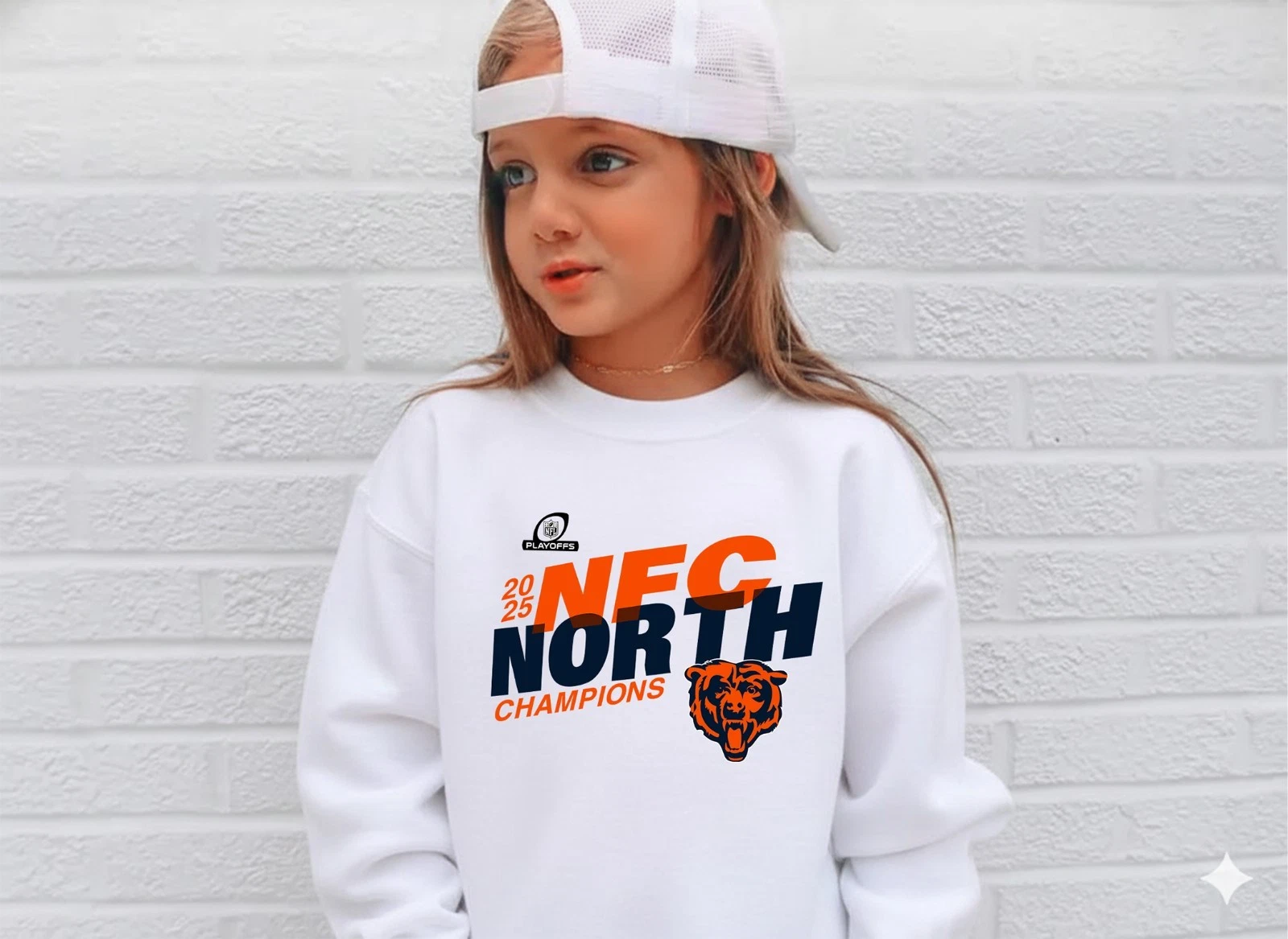 Chicago Bears 2025 NFC North Division Champions Sweatshirt