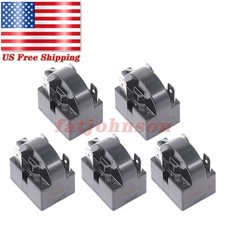 5PCS Refrigerator Compressor 4.7 Ohm 3-Pin PTC Starter/Start Relay