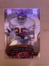 2024 Topps Resurgence Football Refractor Christian Okoye #48 Kansas City Chiefs